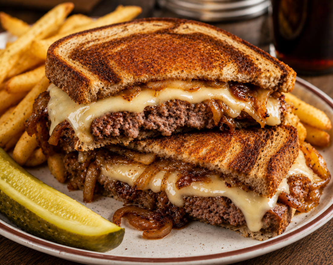 Patty Melt Recipe (Classic Diner-Style Patty Melt)