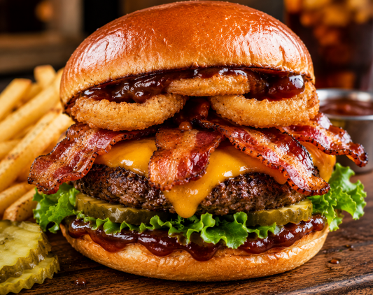 BBQ Bacon Burger Recipe (Ultimate Backyard BBQ Burger)