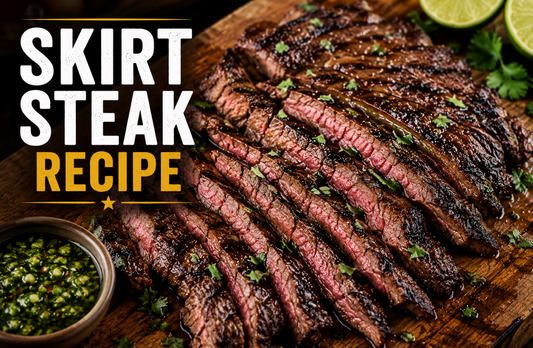 Skirt Steak Recipe | Juicy Steak with Simple Marinade