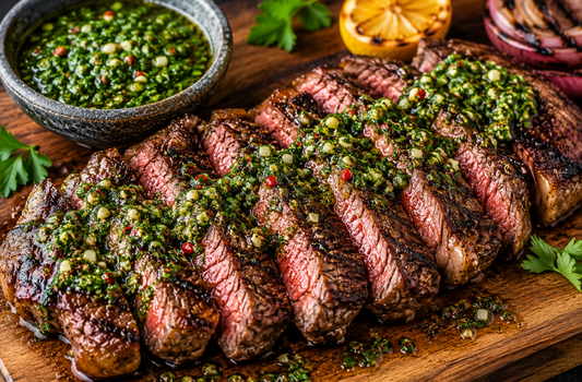 Chimichurri Steak Recipe (Easy Argentinian Grilled Steak)
