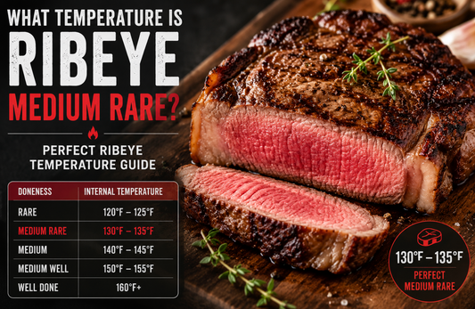 What Temperature Is a Ribeye Medium Rare? (Complete Temperature Guide)