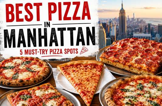 Looking for the best pizza in Manhattan? From iconic New York slices to wood-fired Neapolitan pies, these are five of the best pizza restaurants you need to visit in NYC.