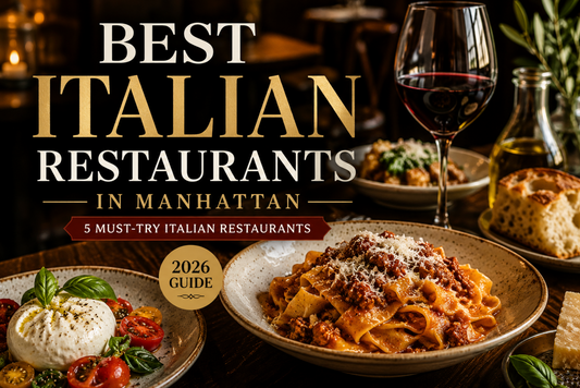 Looking for the best Italian restaurants in Manhattan? From handmade pasta to Michelin-starred dining, these are five of the best Italian restaurants you need to experience in New York City.