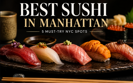 Looking for the best sushi restaurants in Manhattan? Discover five must-try sushi spots in NYC, including Masa, Nobu, BONDST, Blue Ribbon Sushi, and Sushi Nakazawa.