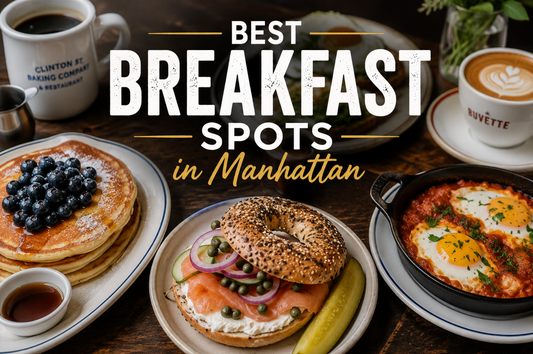 Looking for the best breakfast in Manhattan? Discover must-visit NYC breakfast spots including Bubby's, Clinton Street Baking Company, Russ & Daughters Cafe, Buvette, and The Smith.