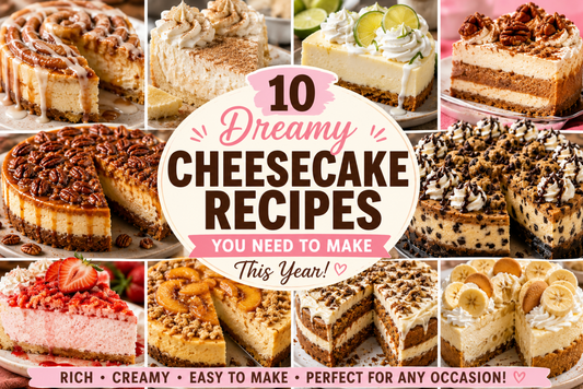 10 Viral Cheesecake Recipes (Easy & Crowd-Pleasing Desserts)