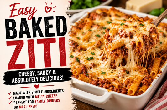 Quick and Easy Baked Ziti Recipe
