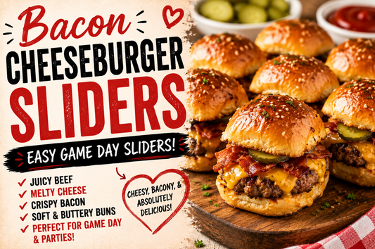 Bacon Cheeseburger Game Day Sliders Recipe