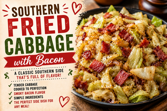 Easy Fried Cabbage with Bacon Recipe