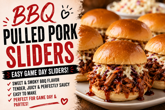 BBQ Pulled Pork Sliders Recipe (Easy Game Day Sliders)