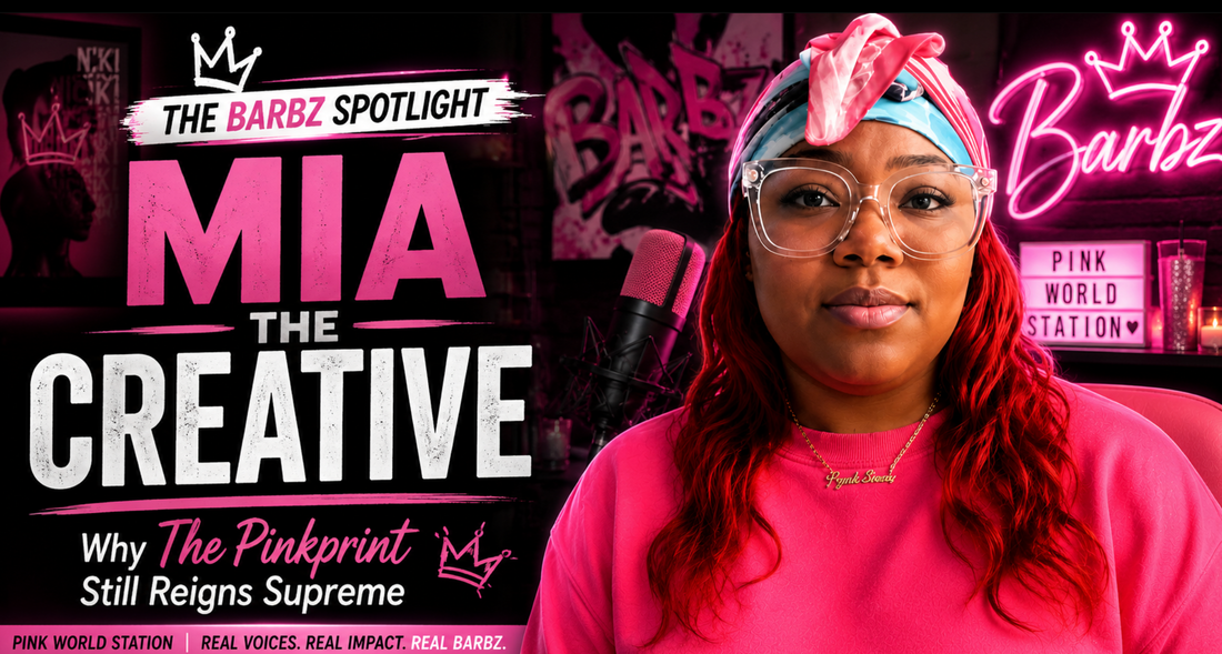 Mia the Creative joins The Barbz Spotlight to discuss Nicki Minaj's impact, Barbz culture, underrated songs, creator advice, industry politics, and why The Pinkprint remains her favorite album.