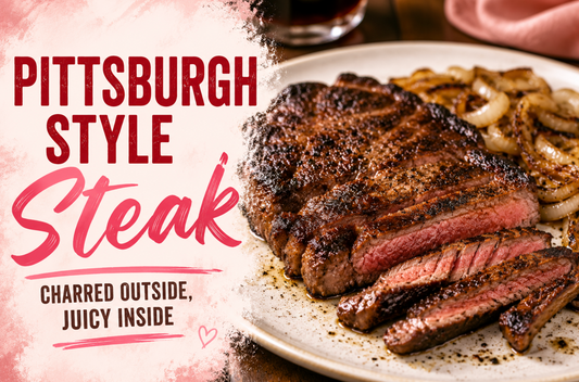 Learn how to make authentic Pittsburgh Style Steak with a charred, crispy crust and a rare to medium-rare center. This steakhouse favorite is packed with flavor and surprisingly easy to make at home.