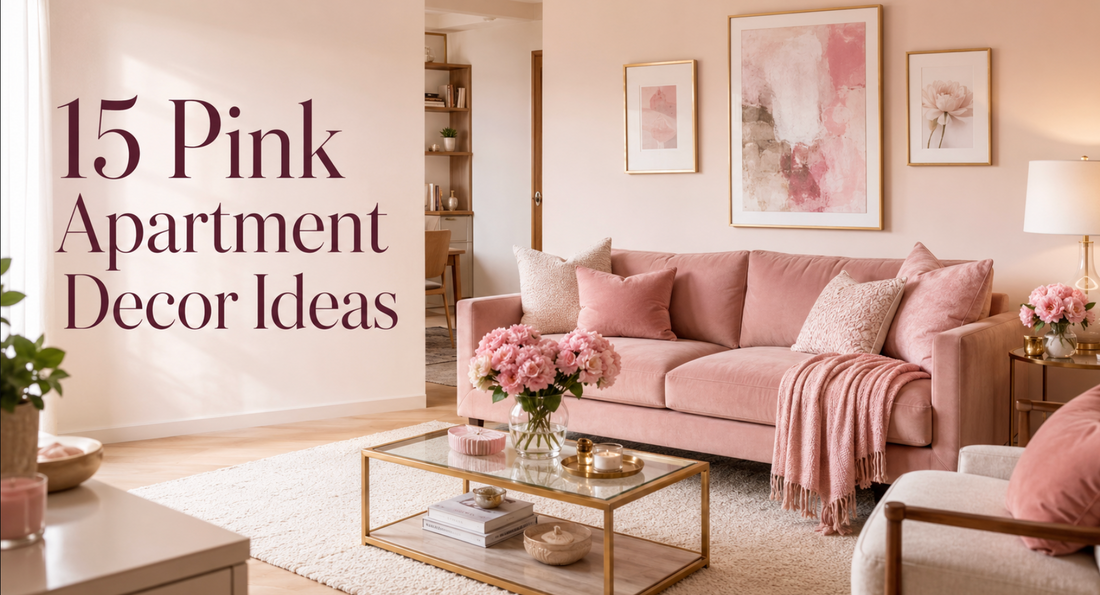 Transform your space with these cute pink apartment decor ideas. Discover renter-friendly ways to decorate your living room, bedroom, kitchen, bathroom, and more.