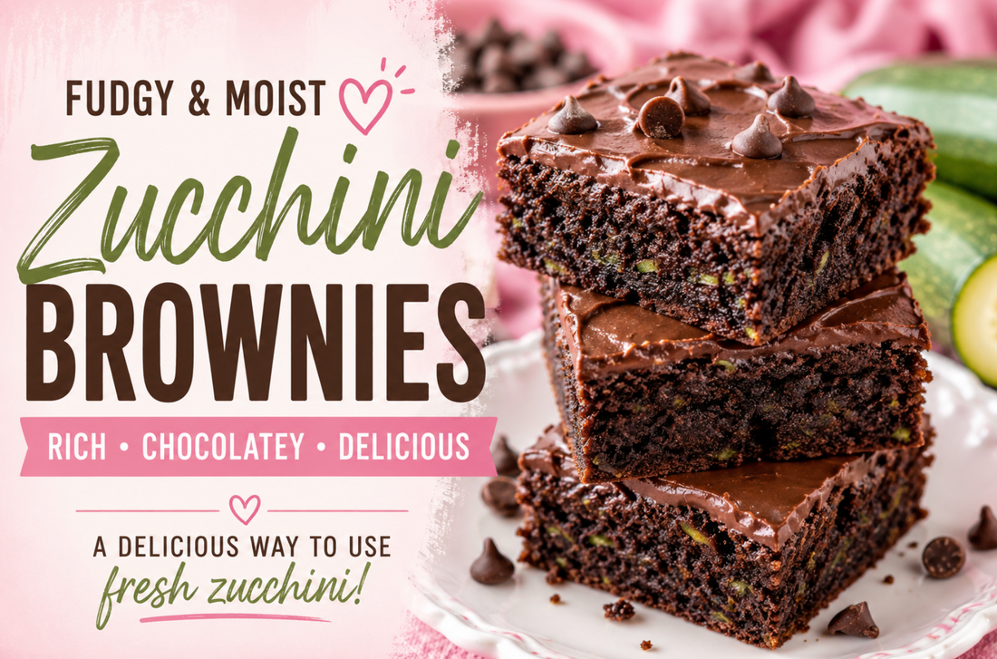 Make the best fudgy Zucchini Brownies with fresh shredded zucchini, rich cocoa, chocolate chips, and homemade chocolate frosting. 
