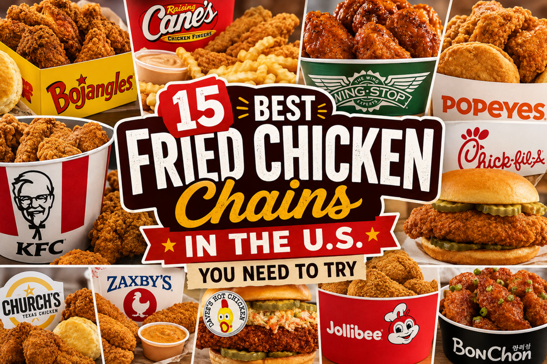 Top 15 Best Fried Chicken Chains in the U.S. You Need to Try