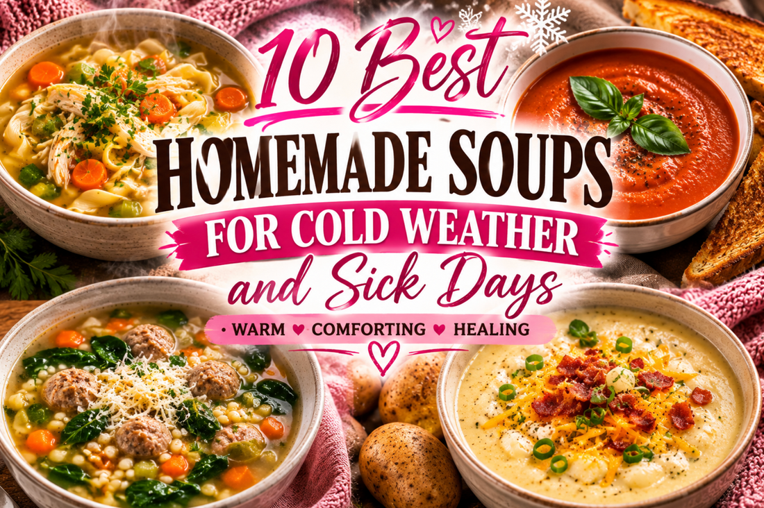 10 Best Homemade Soups for Cold Weather and Sick Days