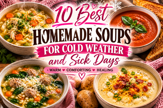 10 Best Homemade Soups for Cold Weather and Sick Days