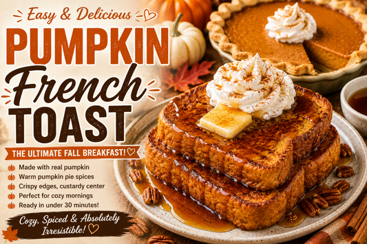 Easy Pumpkin French Toast Recipe – Fluffy Fall Breakfast