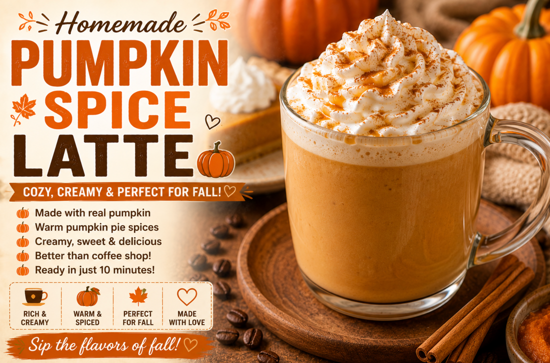 Easy Pumpkin Spice Latte Recipe – Better Than Coffee Shop