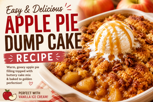 Apple Pie Dump Cake Recipe | Easy Fall Desserts