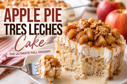 Apple Pie Tres Leches Cake Recipe | Easy Fall Dessert