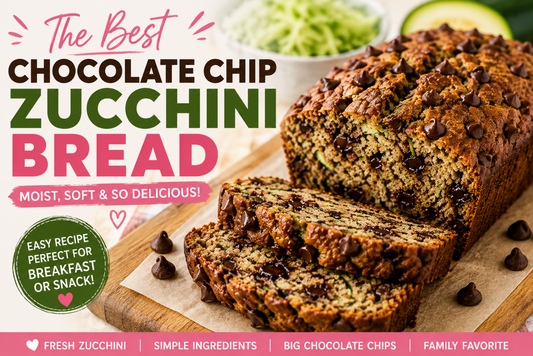 Chocolate Chip Zucchini Bread Recipe | Fall Baking Season