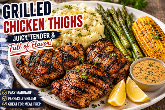 Grilled Chicken Thighs Recipe | Easy Summer Recipes