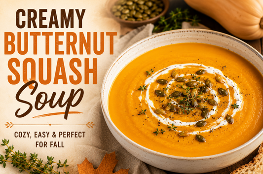 Butternut Squash Soup Recipe – Easy Creamy Fall Soup