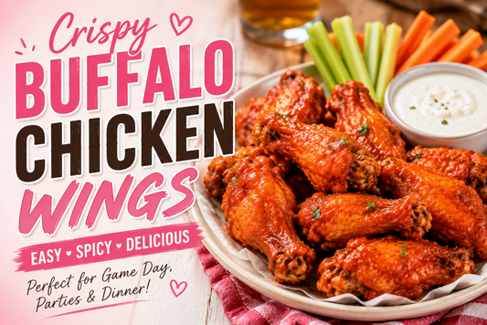 Buffalo Chicken Wings Recipe – Easy Crispy  Homemade Hot Wing Dinner