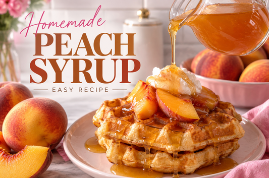 Peach Syrup Recipe – Easy Homemade Fresh Fall Syrup