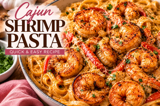 Cajun Shrimp Pasta Recipe | Quick and Easy Seafood Dinner Ideas