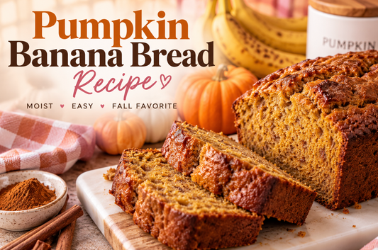 Pumpkin Banana Bread Recipe | Easy Moist Dessert Bread