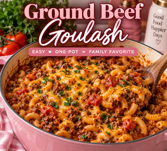 Ground Beef Goulash Recipe – Easy One-Pot American Goulash