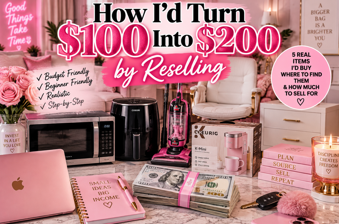 How I’d Turn $100 Into $200 by Reselling on Facebook Marketplace