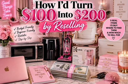 How I’d Turn $100 Into $200 by Reselling on Facebook Marketplace