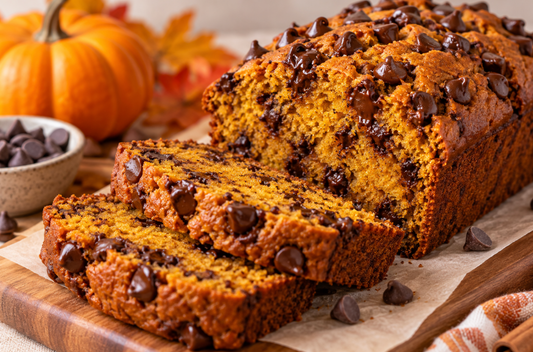 Chocolate Chip Pumpkin Bread Recipe (Easy Moist Dessert Bread)