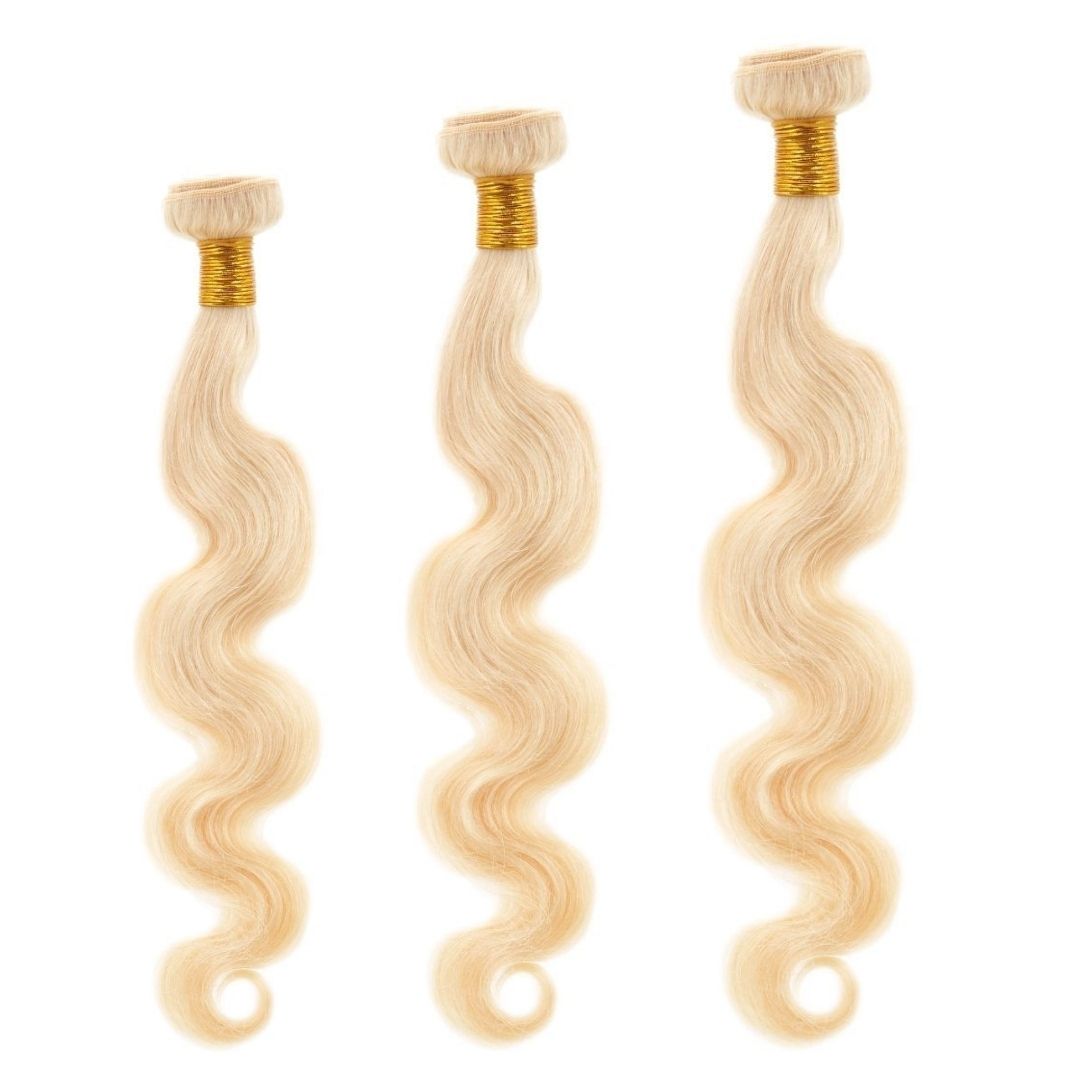 Platinum Blonde Body Wave Bundle Deals